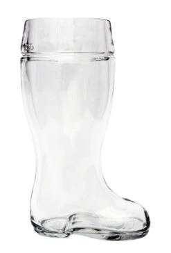 Glass Beer Boot 1 Liter -German Wine Glass Shop 1 L Boot Side 63111.1424813923