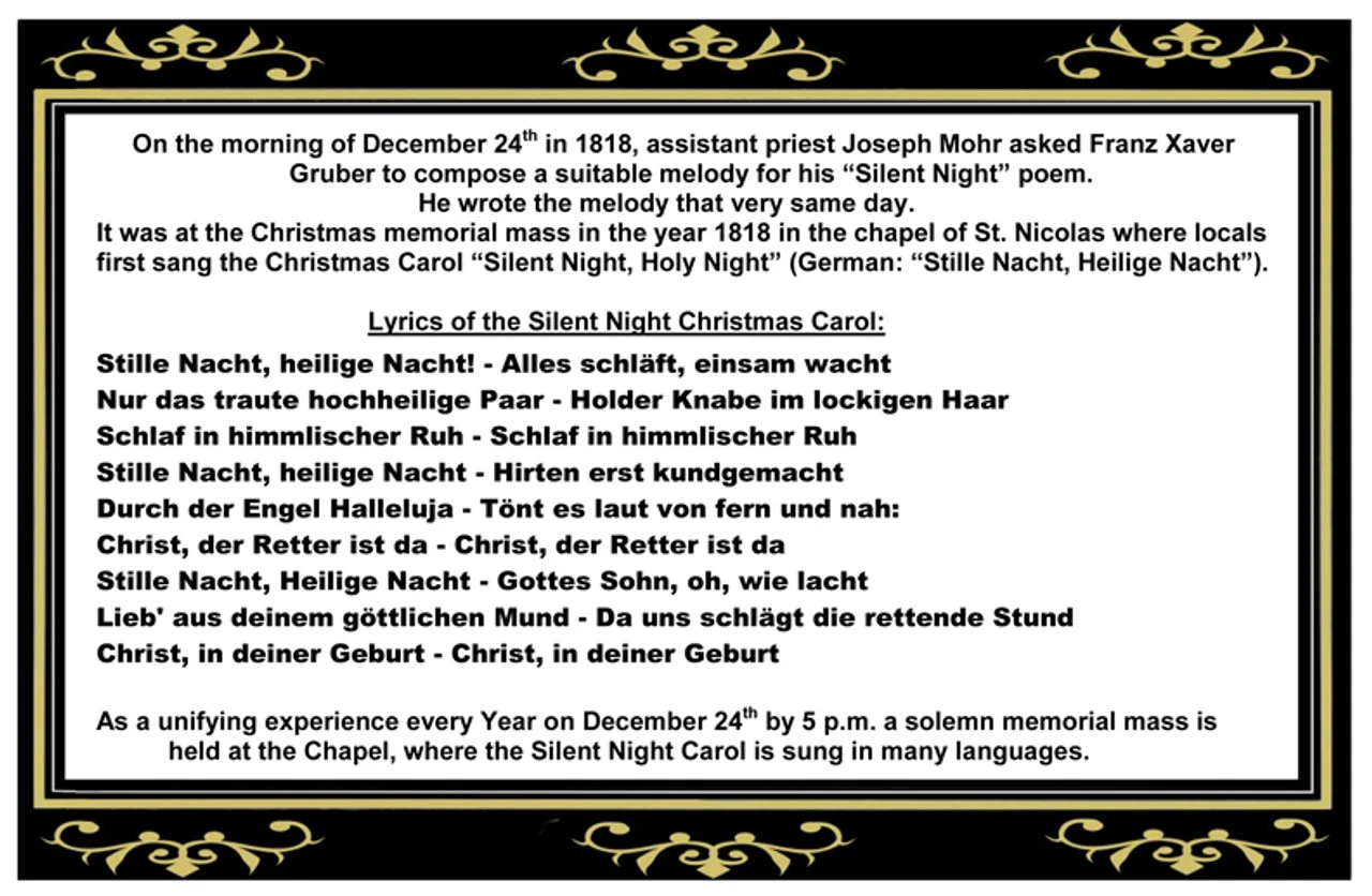 200th Anniversary Silent Night Chapel German Christmas Beer Stein 200th Anniversary Silent Night Chapel German Christmas Beer Stein -German Wine Glass Shop 200 Year Anniversary Silent Night Chapel Christmas German Beer Stein K047 Certificate Back 41601.1541797782