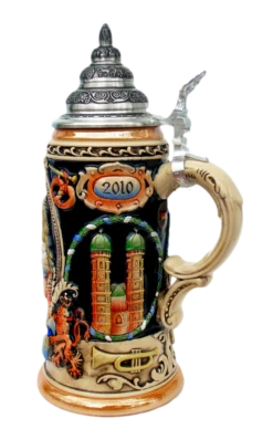 200th Anniversary Oktoberfest Beer Stein -German Wine Glass Shop 200th Anniversary Oktoberfest Beer Stein RS SM 85498.1506113646