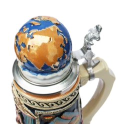 Seven Wonders Of The Ancient World Beer Stein 3 Seven Wonders Of The Ancient World Beer Stein -German Wine Glass Shop 7 Wonders of the Antique World Beer Stein K1025 Detail SM 15080.1395786446