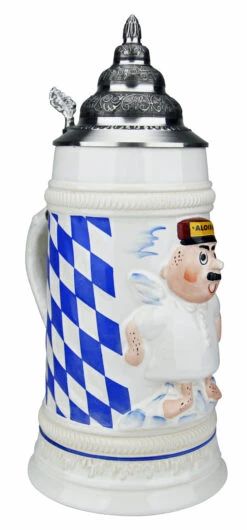 Aloisius The Bavarian Angel German Beer Stein -German Wine Glass Shop Aloisius the Bavarian Angel Beer Stein K006 LA SM 09909.1516816658