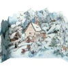 3D Alpine Christmas German Advent Calendar