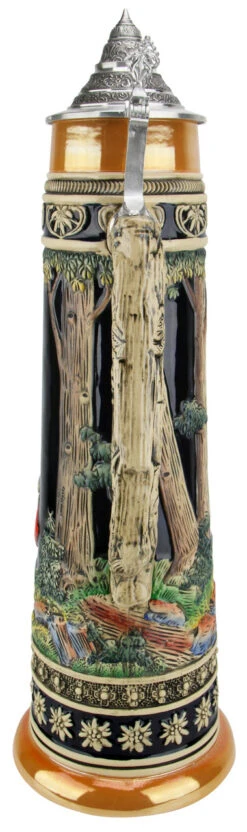 5 Liter Alpine Dance Beer Stein 4 5 Liter Alpine Dance Beer Stein -German Wine Glass Shop Alpine Dance 5 Liter Beer Stein K300DE5 Back SM 82719.1478993988