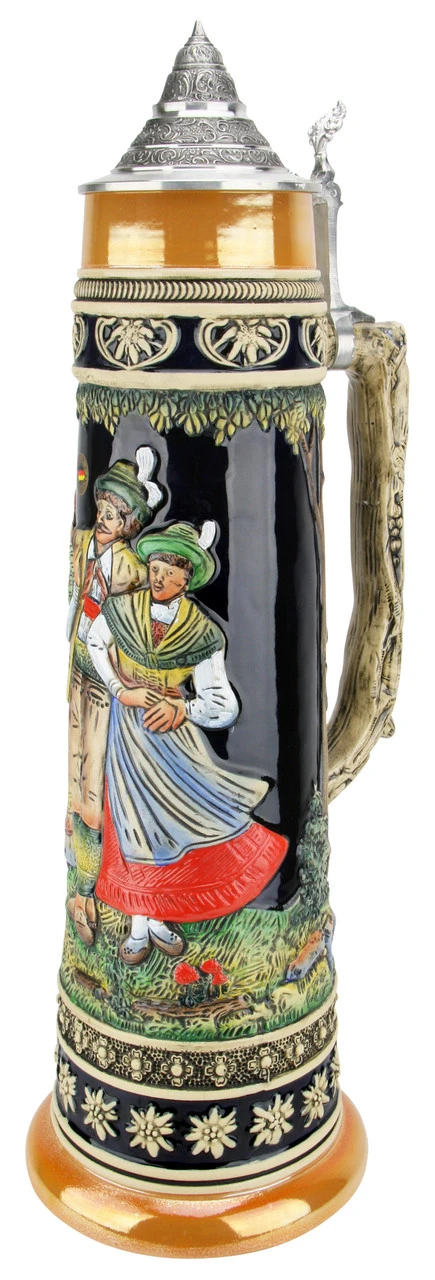 5 Liter Alpine Dance Beer Stein 5 Liter Alpine Dance Beer Stein -German Wine Glass Shop Alpine Dance 5 Liter Beer Stein K300DE5 RA SM 58724.1478994004