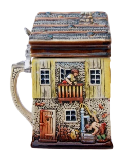 Alpine House 3D Beer Stein | 2 Liter -German Wine Glass Shop Alpine House 3D Beer Stein K152 LS SM 60014.1490222128