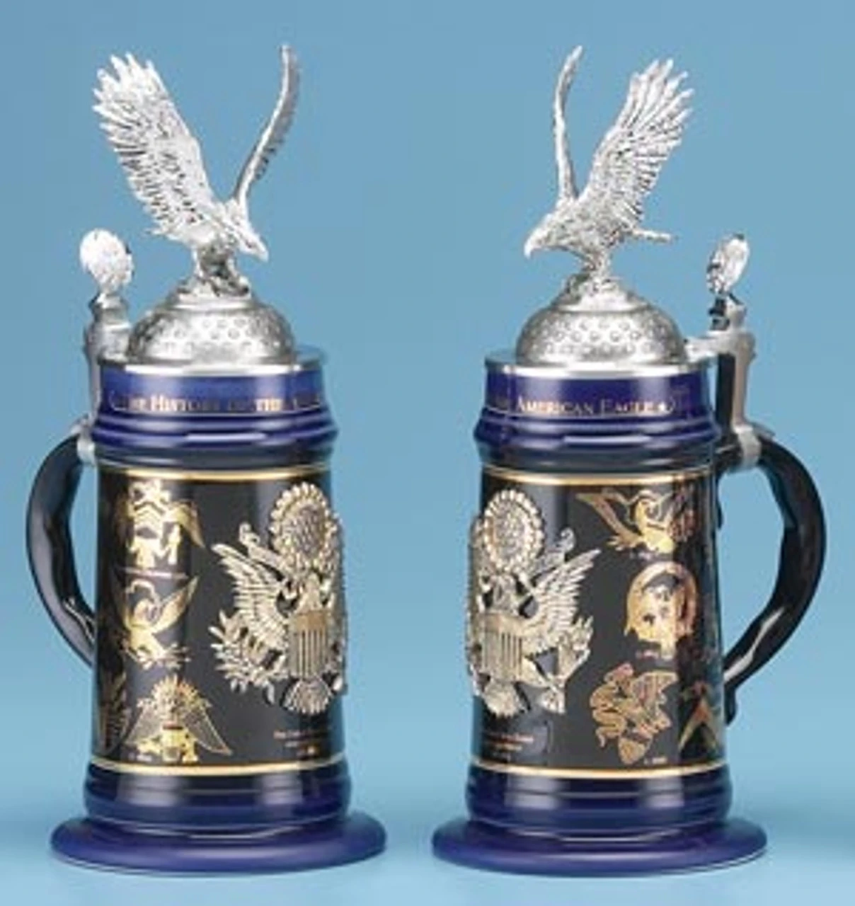 American Eagle History Beer Stein American Eagle History Beer Stein -German Wine Glass Shop American Eagle History Beer Stein 6190 lg 12313.1300645366
