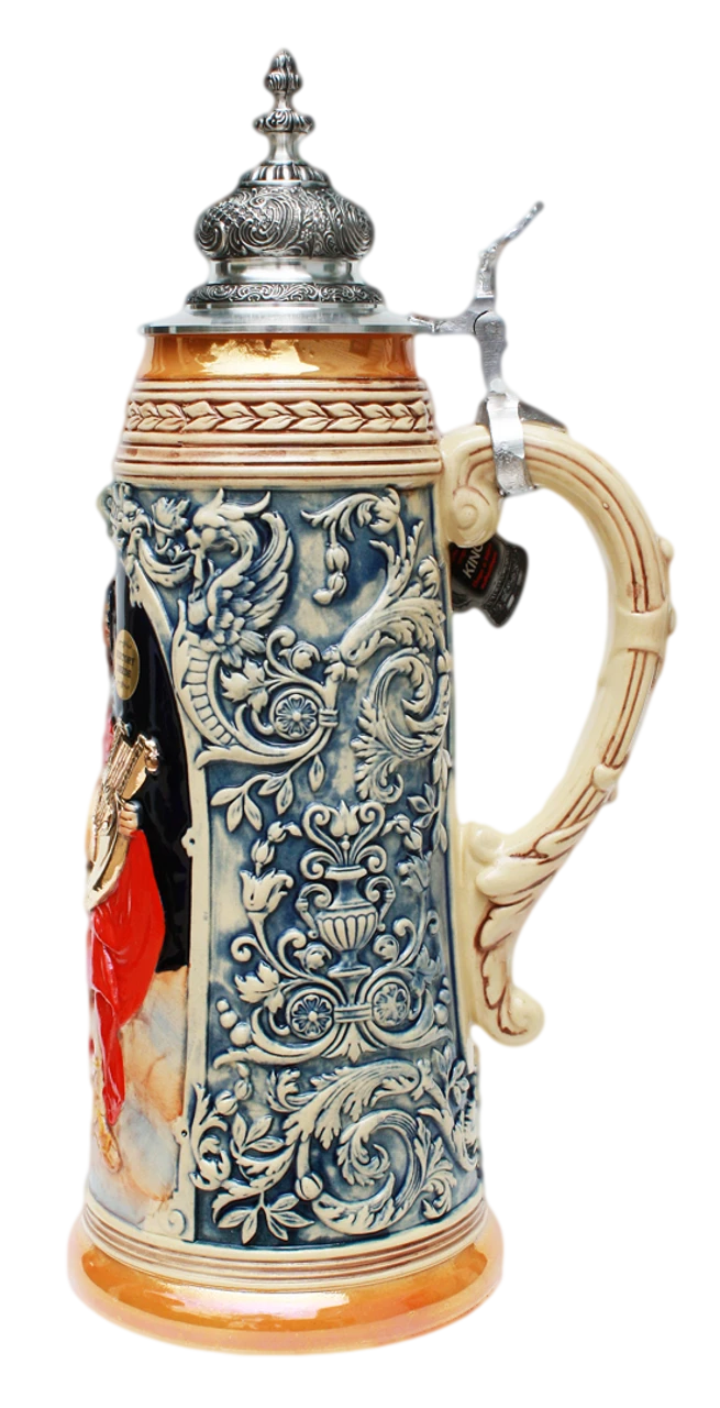 King Limitaet 2012 | Apollo Handpainted Beer Stein King Limitaet 2012 | Apollo Handpainted Beer Stein -German Wine Glass Shop Apollo Limitat 2012 Beer Stein K2042B RS SM 35217.1395849248