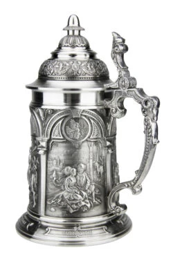 Artist Albrecht Duerer Pewter Beer Stein -German Wine Glass Shop Artist Albrecht Duerer Pewter Beer Stein AS60105 Handle SM 23535.1510302505