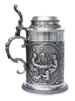 Austria Pewter Beer Stein 3 Austria Pewter Beer Stein -German Wine Glass Shop Austria Pewter Beer Stein AS10944 LS SM 10488.1398608747