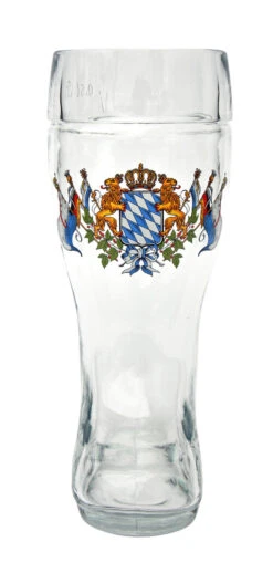 Bavaria Crest Glass Beer Boot 0.5 Liter -German Wine Glass Shop Bavaria Crest Glass Beer Boot 0.5 Liter FNT SM 05038.1510242187