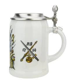 Zimmermann Bavaria Crest Porcelain Beer Stein 4 Zimmermann Bavaria Crest Porcelain Beer Stein -German Wine Glass Shop Bavaria Crest Porcelain Beer Stein Z9982 RS SM 28078.1605826919