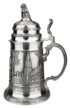 Bavaria Pewter Beer Stein -German Wine Glass Shop Bavaria Pewter Beer Stein AS60192 RS SM 56410.1511053590