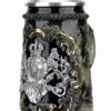 Bavaria Pewter Lion Crest Beer Stein