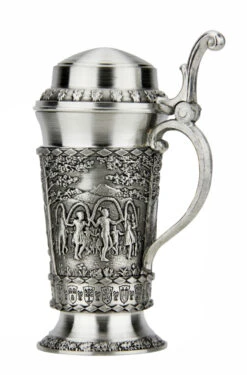 Bavaria Schnapps Pewter Mini Stein | 1 Oz -German Wine Glass Shop Bavaria Schnapps Pewter Mini Stein AS60203 RS SM 26177.1650910679