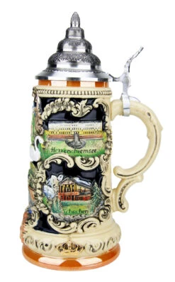 Bavarian Castles Beer Stein -German Wine Glass Shop Bavarian Castles Beer Stein K309S RS SM 74557.1507149574