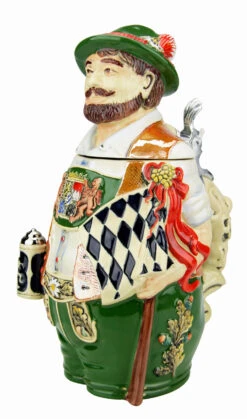 Bavarian Patriot 3D German Beer Stein -German Wine Glass Shop Bavarian Patriot 3D German Beer Stein K296 RA SM 66957.1491252318