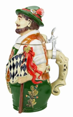 Bavarian Patriot 3D German Beer Stein -German Wine Glass Shop Bavarian Patriot 3D German Beer Stein K296 RS SM 31211.1491252318