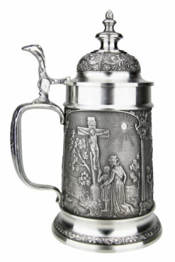 Bavarian Village Maypole Pewter Beer Stein 2 Bavarian Village Maypole Pewter Beer Stein -German Wine Glass Shop Bavarian Village Maypole Pewter Beer Stein DN8545SDZ LS SM 11143.1541621537