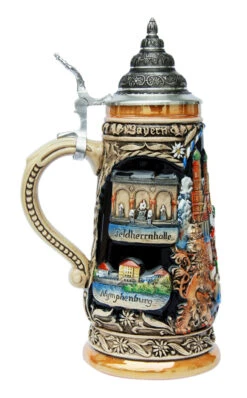 Bayern Munchen Beer Stein -German Wine Glass Shop Bayern Munchen Beer Stein K307M LS SM 78389.1401299221