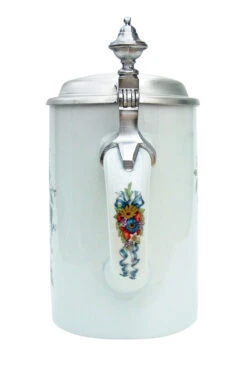 Zimmermann Beer Maiden Porcelain Beer Stein 3 Zimmermann Beer Maiden Porcelain Beer Stein -German Wine Glass Shop Beer Maiden Porcelain Beer Stein Z149 Back SM 84384.1425412140