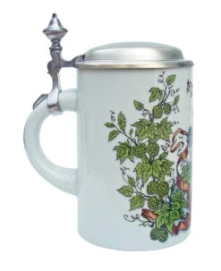 Zimmermann Beer Maiden Porcelain Beer Stein 2 Zimmermann Beer Maiden Porcelain Beer Stein -German Wine Glass Shop Beer Maiden Porcelain Beer Stein Z149 LS SM 19282.1425240525