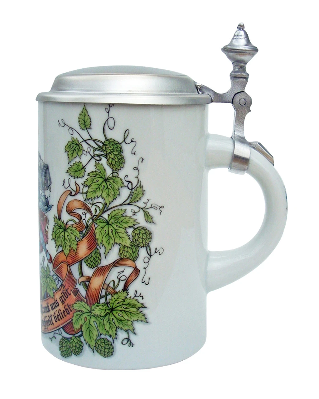 Beer Maiden Porcelain Beer Stein Zimmermann Beer Maiden Porcelain Beer Stein -German Wine Glass Shop Beer Maiden Porcelain Beer Stein Z149 RS SM 12137.1425240534