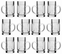 Beer Mug Shot Glass Rastal 12 Pack