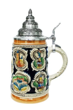 Belgium Beer Stein 2 Belgium Beer Stein -German Wine Glass Shop Belgium Beer Stein K307BE RS SM 30314.1443205591