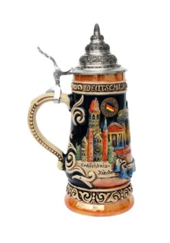 Berlin Beer Stein 0.25 Liter -German Wine Glass Shop Berlin Beer Stein 0.3 Liter K303B LS SM 82006.1556045412