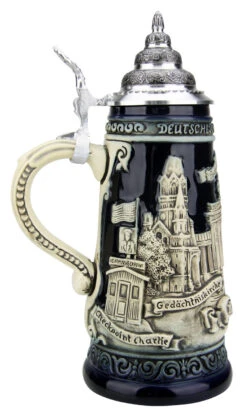Berlin Beer Stein Cobalt -German Wine Glass Shop Berlin Beer Stein Cobalt K303BBLE LS SM 17836.1556046729