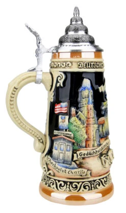 Berlin And Brandenburg Gate Beer Stein -German Wine Glass Shop Berlin Beer Stein K303B LS SM 14155.1556046438