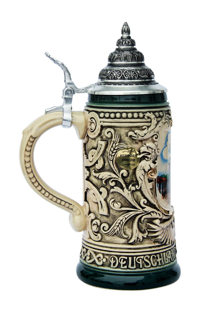 Berlin City Skyline Beer Stein 0.4 Liter Berlin City Skyline Beer Stein 0.4 Liter -German Wine Glass Shop Berlin Beer Stein K430RUB LS SM 37624.1401299696