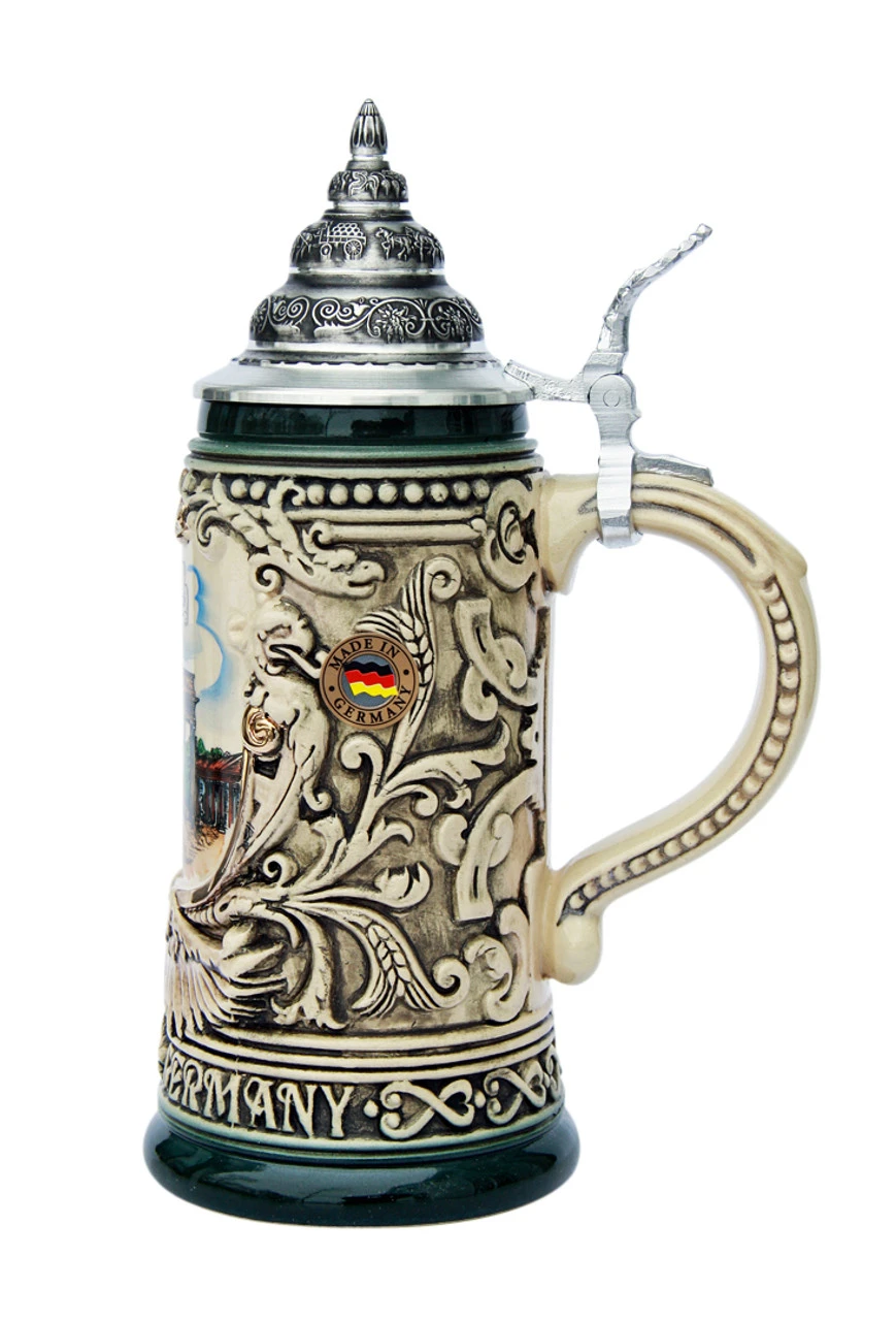 Berlin City Skyline Beer Stein 0.4 Liter Berlin City Skyline Beer Stein 0.4 Liter -German Wine Glass Shop Berlin Beer Stein K430RUB RS SM 25934.1401299697