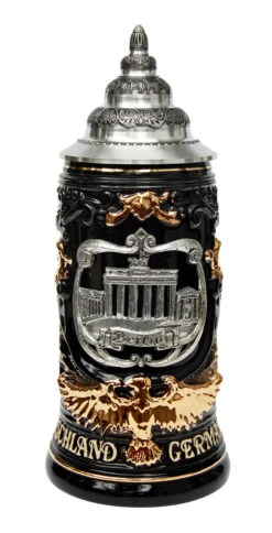 Berlin Germany Eagle Handle Beer Stein