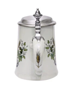 Zimmermann Brewers Porcelain Beer Stein 2 Zimmermann Brewers Porcelain Beer Stein -German Wine Glass Shop Brewers Porcelain Beer Stein Z9456 Back SM 30012.1432143841