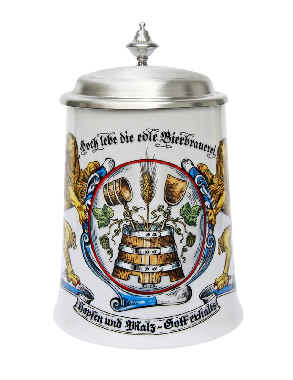 Brewers Porcelain Beer Stein Zimmermann Brewers Porcelain Beer Stein -German Wine Glass Shop Brewers Porcelain Beer Stein Z9456 FNT SM 79279.1432143849