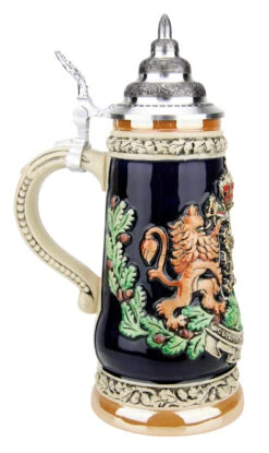 Bulgaria Coat Of Arms Beer Stein -German Wine Glass Shop Bulgaria Coat of Arms Beer Stein K1005BU LS SM 93731.1489704696