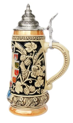 Butzbach Beer Stein -German Wine Glass Shop Butzbach Beer Stein K456B RS SM 41574.1400599978