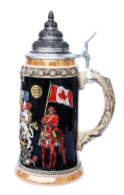 Canada Beer Stein -German Wine Glass Shop Canada Beer Stein K1012C RS SM 28742.1395849595