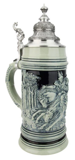 Cherusker Duemler Beer Stein Cobalt Blue -German Wine Glass Shop Cherusker Duemler Beer Stein Cobalt Blue KT1328EF LA LG 89420.1612478030