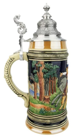 Cherusker Duemler Beer Stein 2 Cherusker Duemler Beer Stein -German Wine Glass Shop Cherusker Duemler Beer Stein KT1328BF LS LG 28958.1612477006