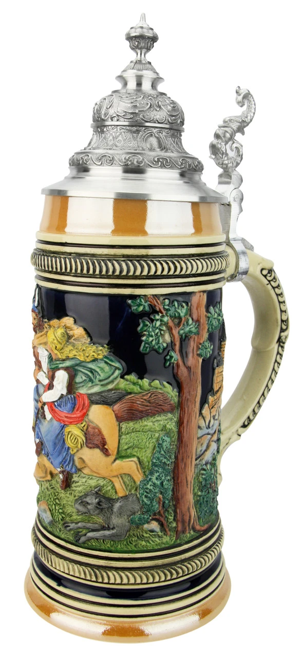 Cherusker Duemler Beer Stein Cherusker Duemler Beer Stein -German Wine Glass Shop Cherusker Duemler Beer Stein KT1328BF RA LG 85616.1612476985