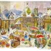 Christkindlmarkt 1958 Reproduction German Advent Calendar