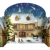 Christmas Eve Village German Advent Calendar 3-D