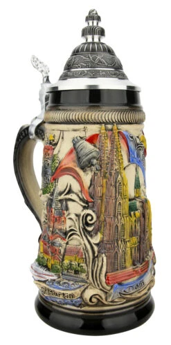 Cologne Koln Beer Stein Rustic -German Wine Glass Shop Cologne Koln Beer Stein Rustic ZB1745906 LA SM 88556.1649972278