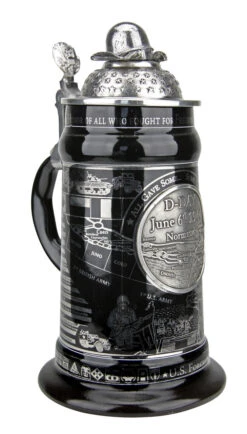 D Day Beer Stein -German Wine Glass Shop D Day Beer Stein MC6192 LA SM 58406.1489787955