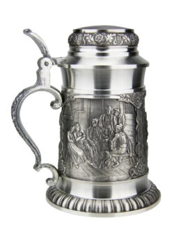 Defregger Pewter Beer Stein | 0.5 Liter -German Wine Glass Shop Defregger Pewter Beer Stein 0.5 Liter DN8825Z LS SM 47433.1511047682
