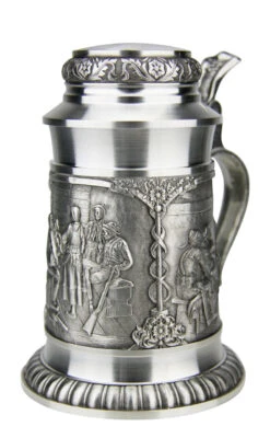 Defregger Pewter Beer Stein | 0.5 Liter -German Wine Glass Shop Defregger Pewter Beer Stein 0.5 Liter DN8825Z RA SM 20080.1511047682