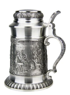 Defregger Pewter Beer Stein | 0.5 Liter -German Wine Glass Shop Defregger Pewter Beer Stein 0.5 Liter DN8825Z RS SM 46817.1511047682