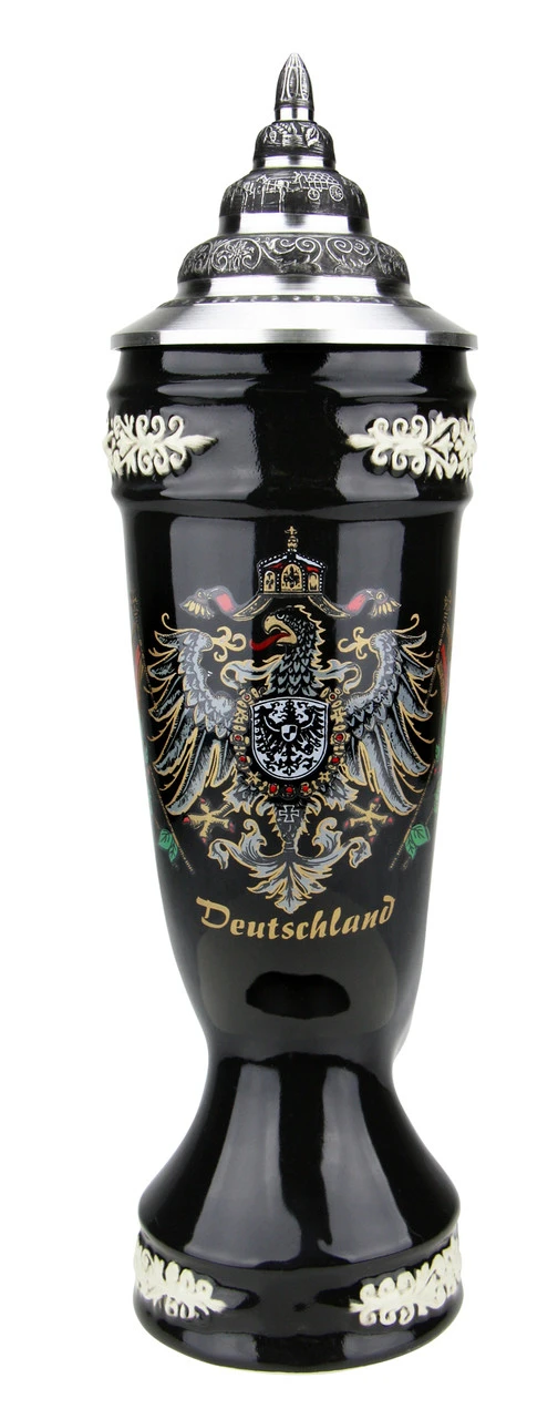 Deutschland Drinking Horn Beer Stein Deutschland Drinking Horn Beer Stein -German Wine Glass Shop Deutschland Drinking Horn Beer Stein K2991SD FNT SM 78498.1541096891